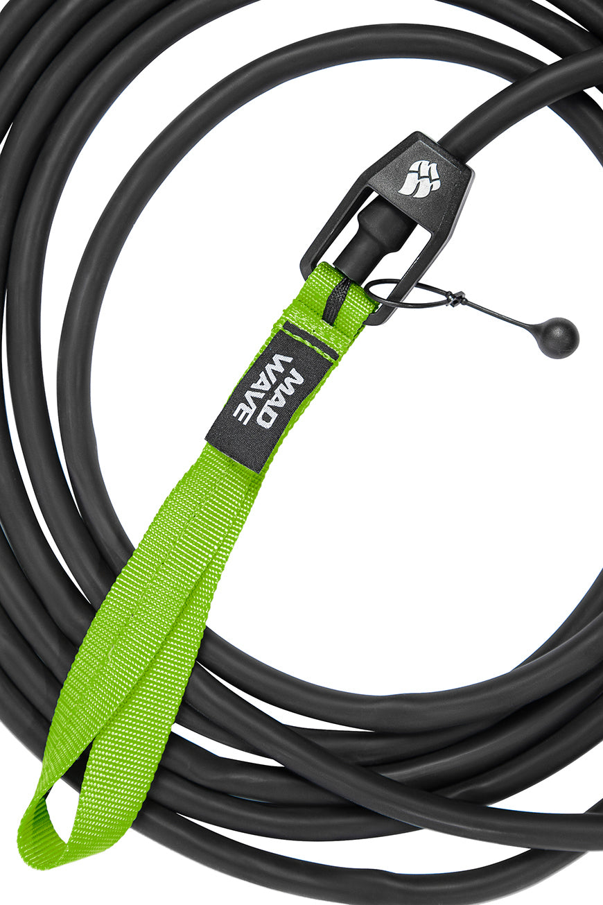 Long safety cord green