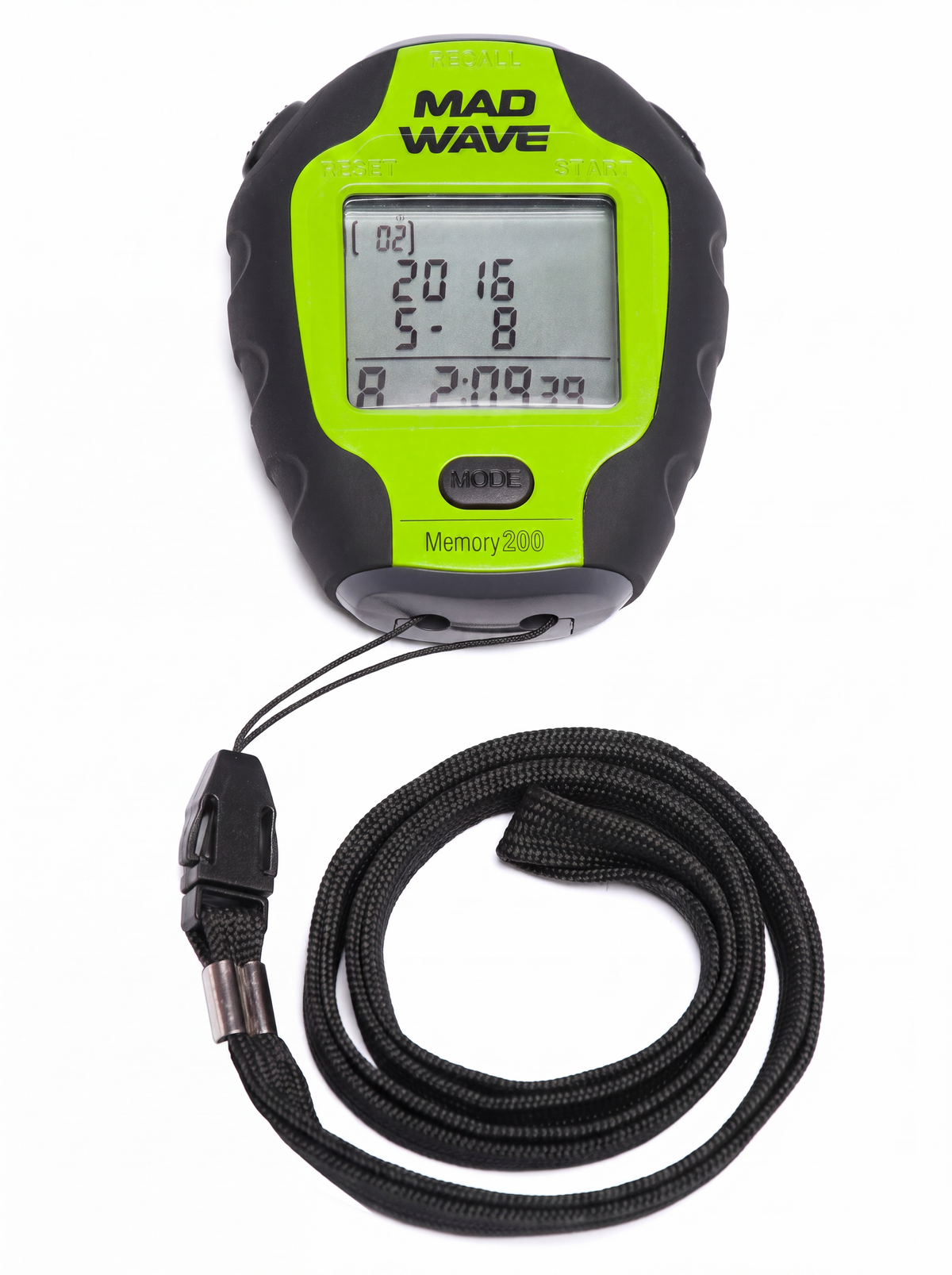 Stopwatch 200 memory green