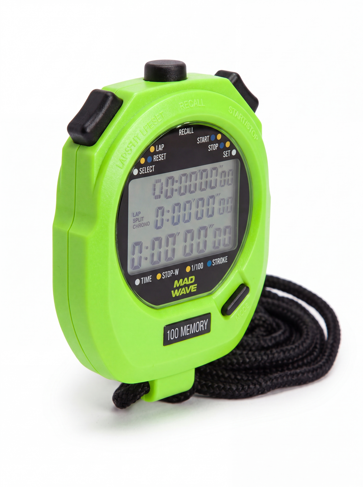 Stopwatch SW-100 memory green